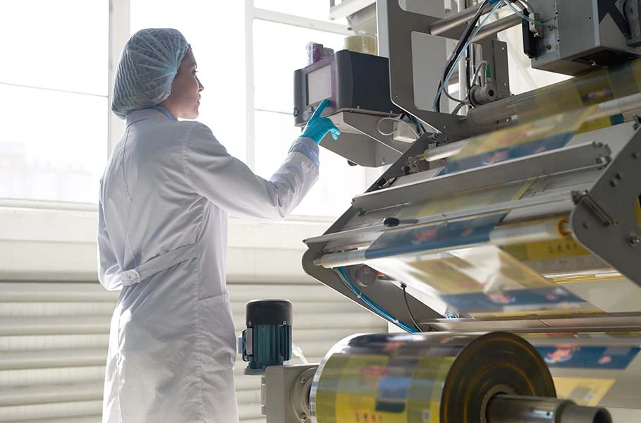 Taśmy przemysłowe bezpieczne dla żywności