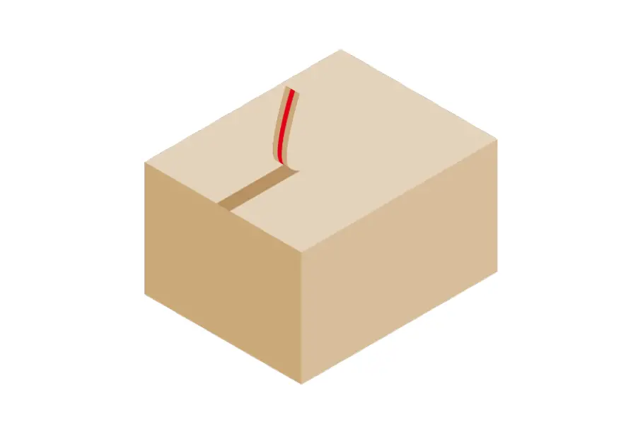 Otwieranie opakowań wysyłkowych