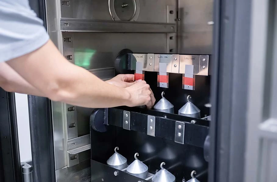 Wydajność taśmy w warunkach testowych